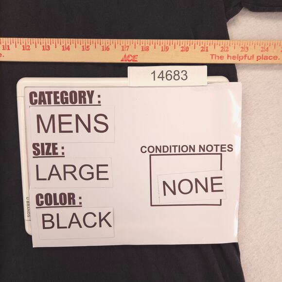 Hard Rock Cafe Short Sleeve Casual Graphic T Shirt Adult Mens Size L Black - Picture 8 of 9